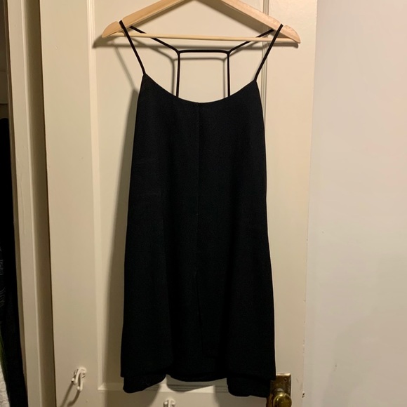 Black TopShop Slip Dress - Picture 1 of 5